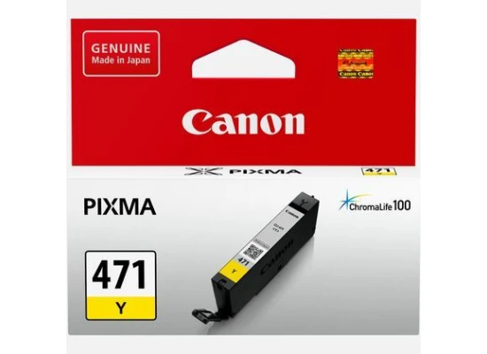 Original Canon 471 Yellow Ink Cartridge